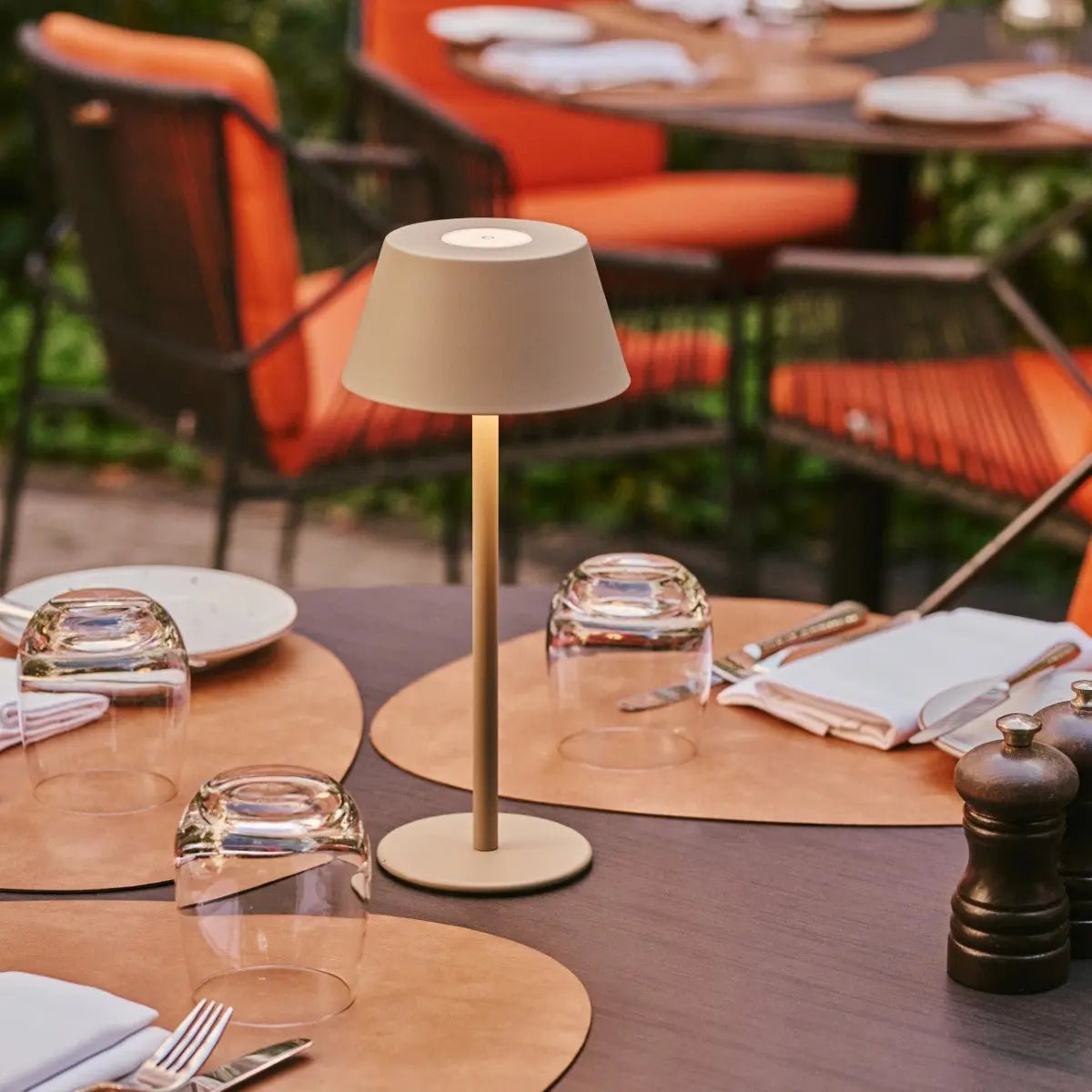 Milou Koala Brown Table lamp without Cable | Modern, Design & 3 Light modes - LUXONAS HOME