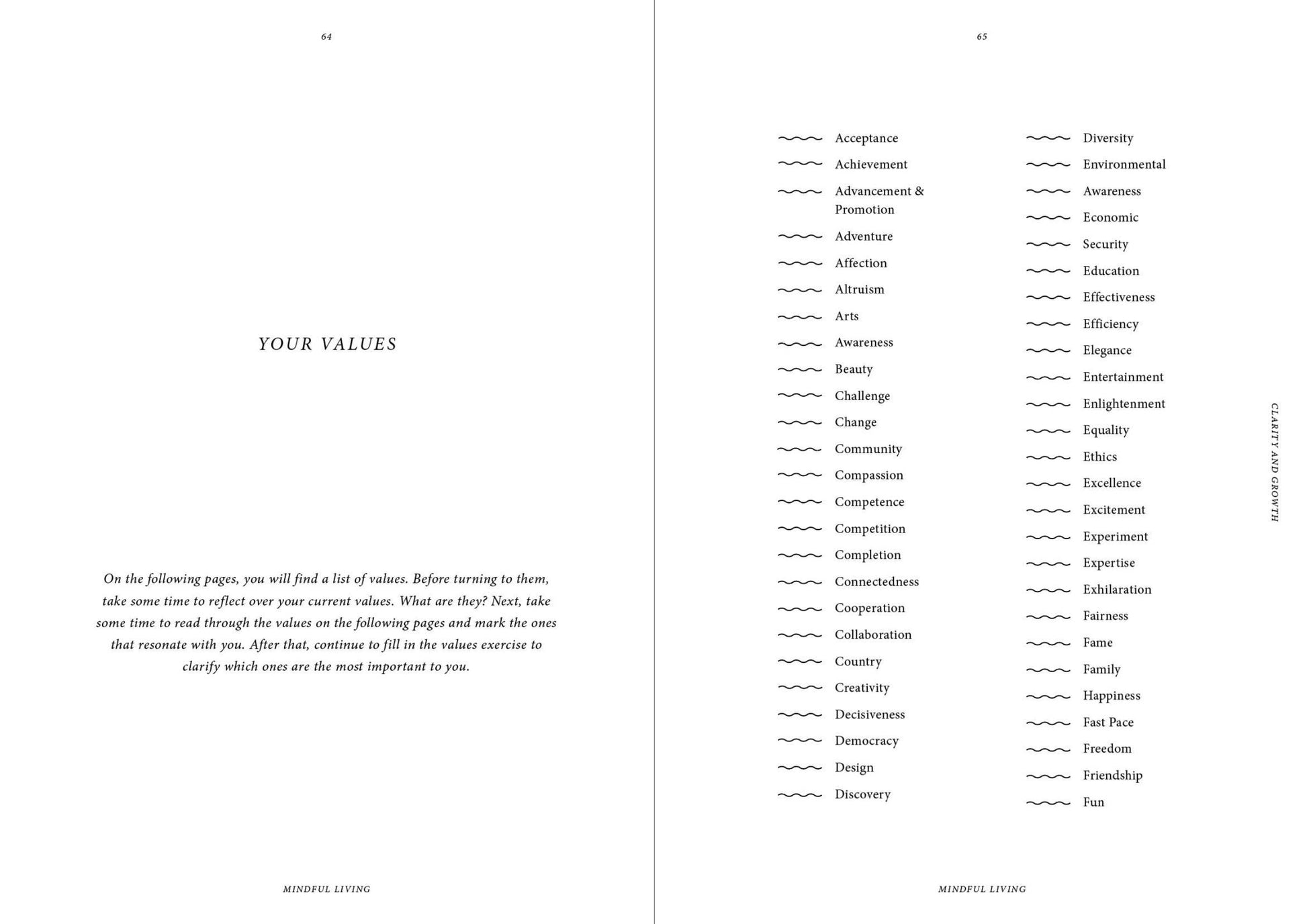 Mindful Living - Journal Book - LUXONAS