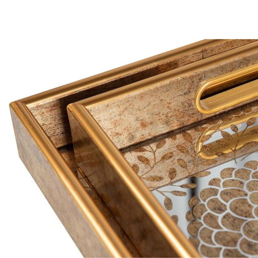 Mirrored Small Tray - LUXONAS