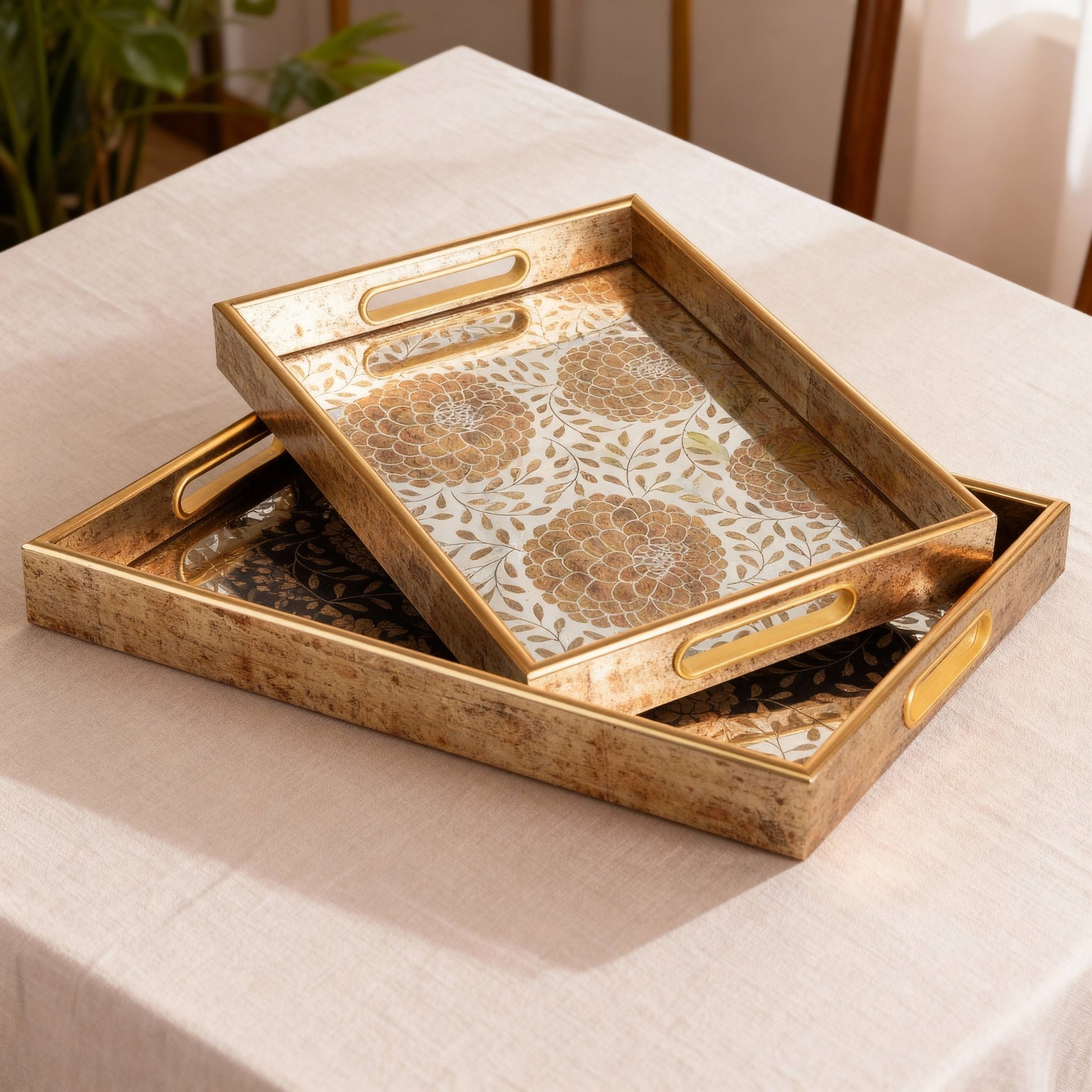 Mirrored Small Tray - LUXONAS