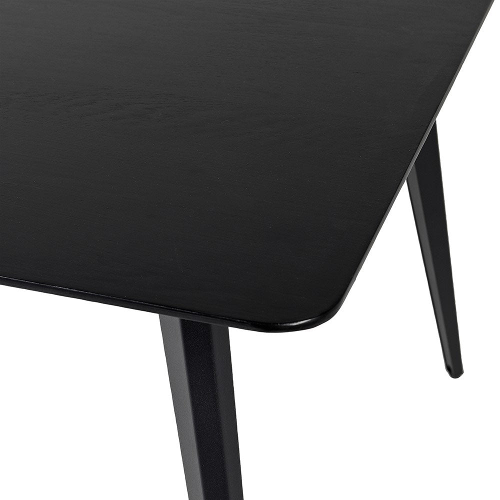 Modern Black Dining Table - LUXONAS