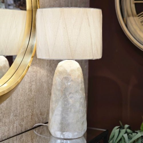 Mother of Pearl Table Lamp - LUXONAS HOME