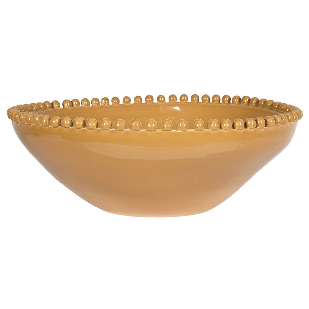 Mustard Handmade Bobble Bowl