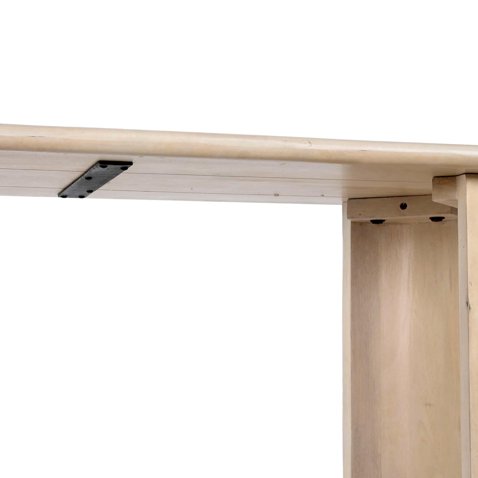 Natural Mango Wood Console Table - LUXONAS