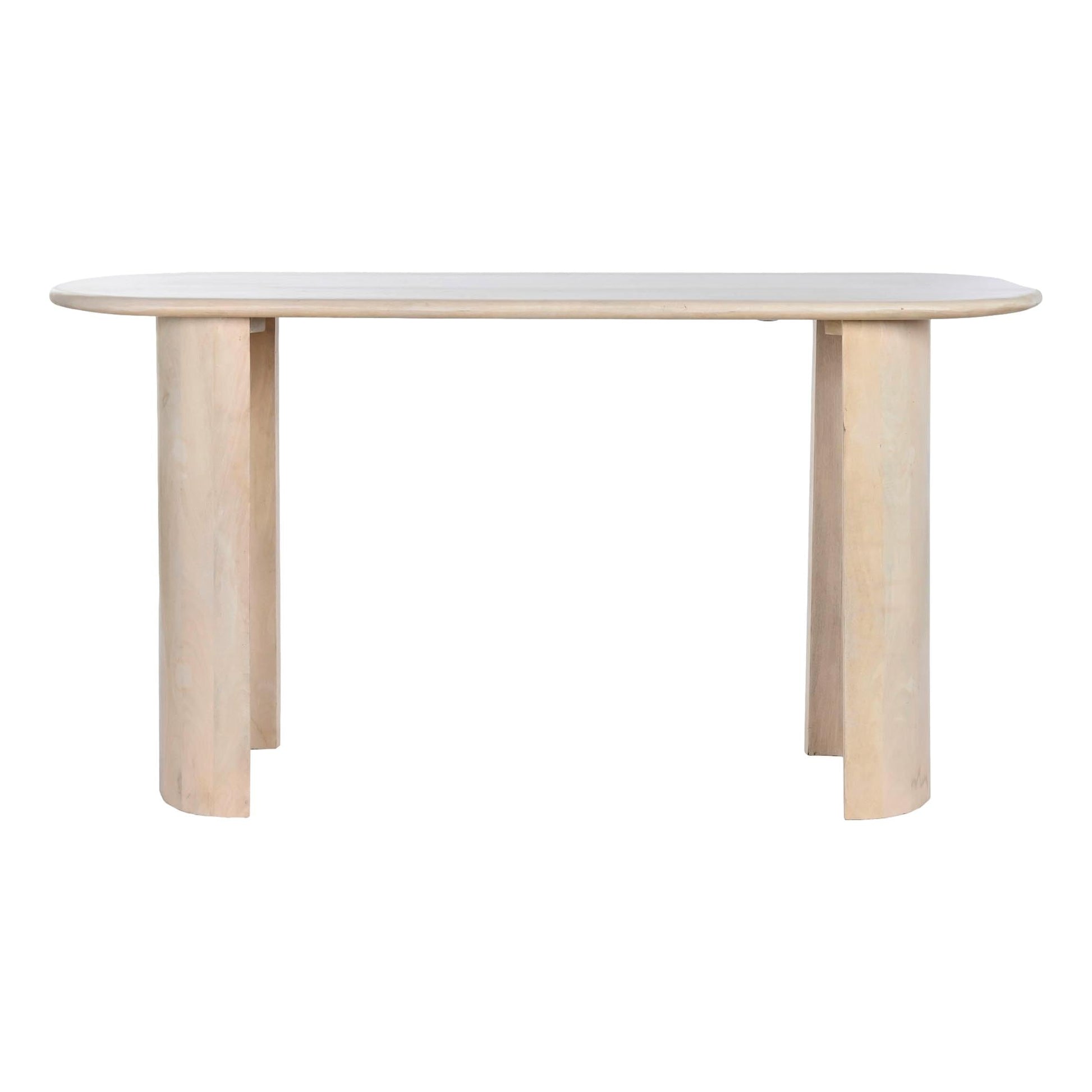 Natural Mango Wood Console Table - LUXONAS