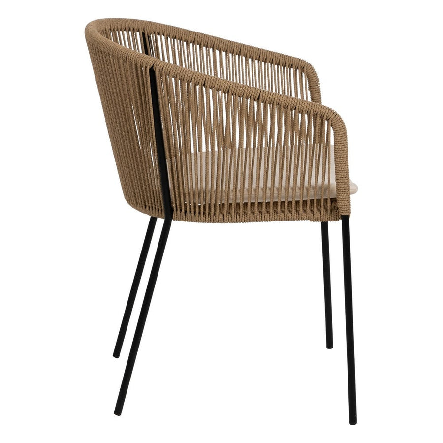 Natural PE-Steel Chair