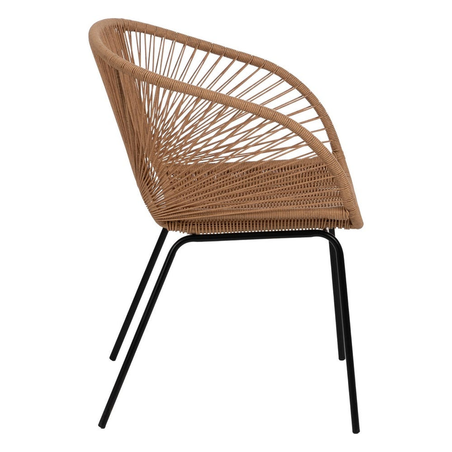 Natural PE-Steel Chair