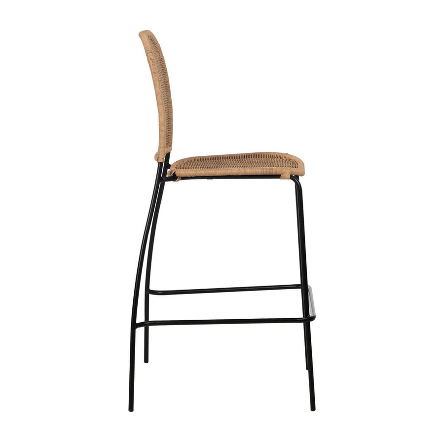 Natural PE-Steel Room Stool