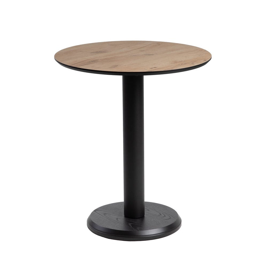 Natural Style Contract Table with Metal and Wood