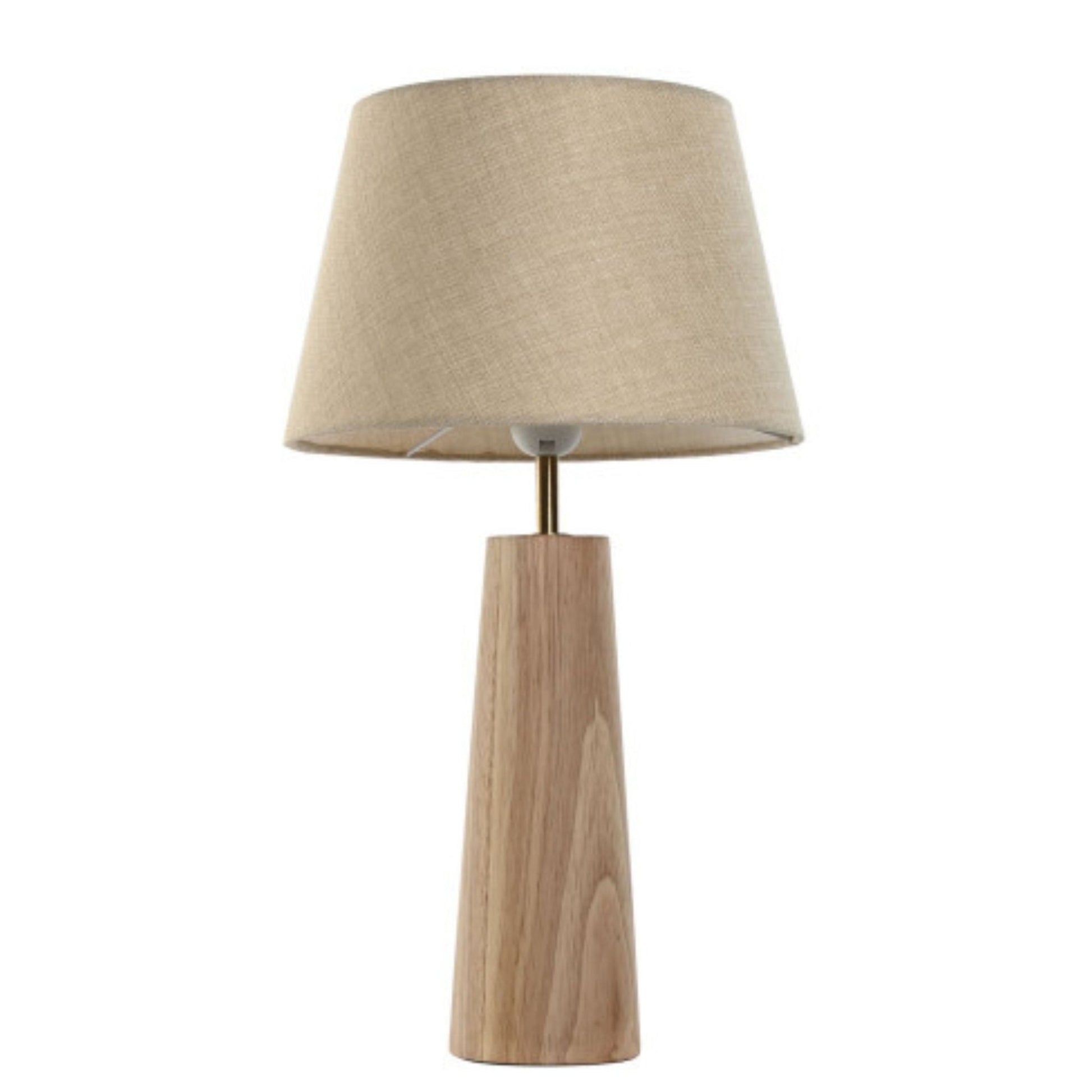 Natural Wood Table Lamp - LUXONAS