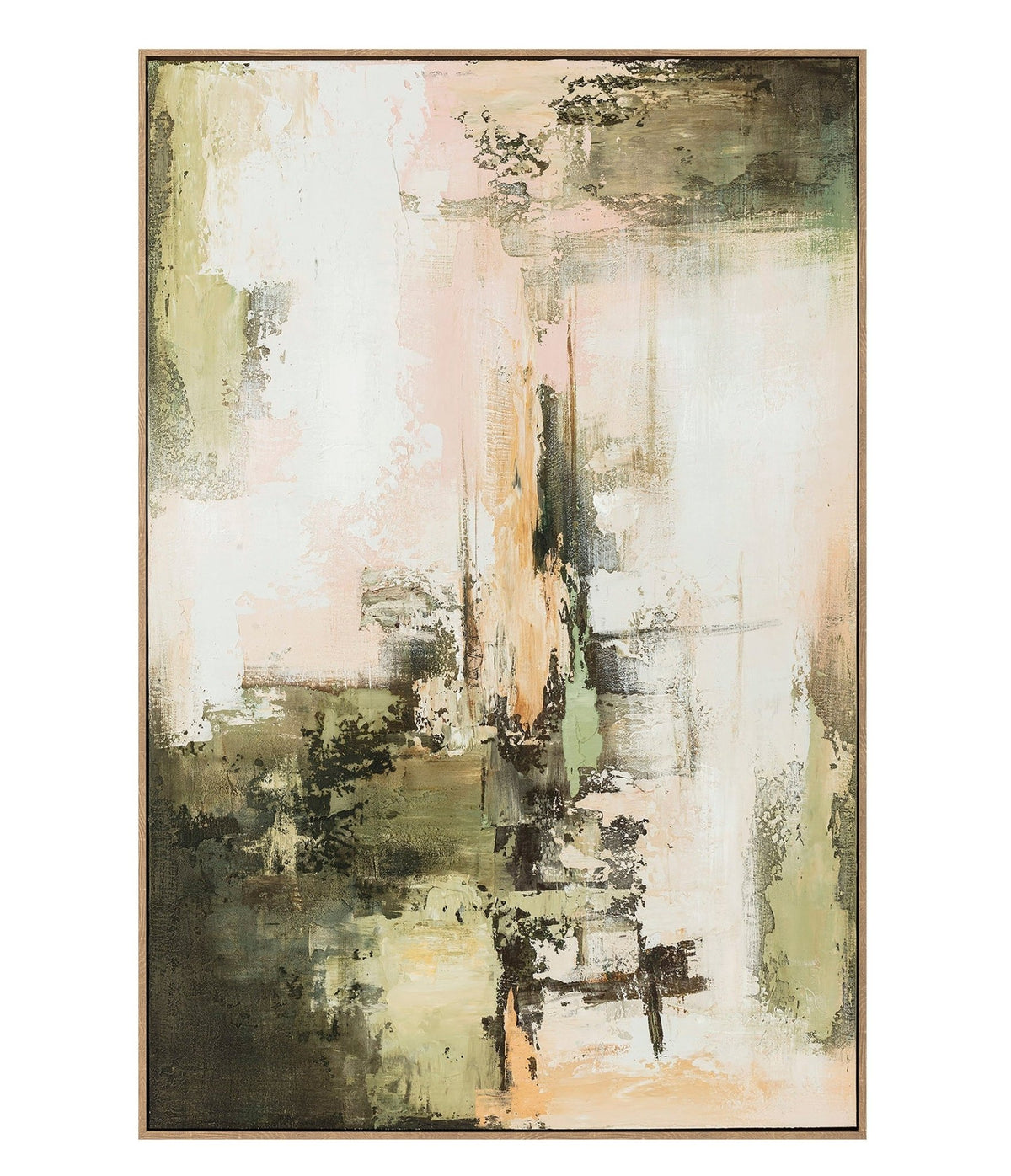 Nature Splash Abstract Canvas Wall Art