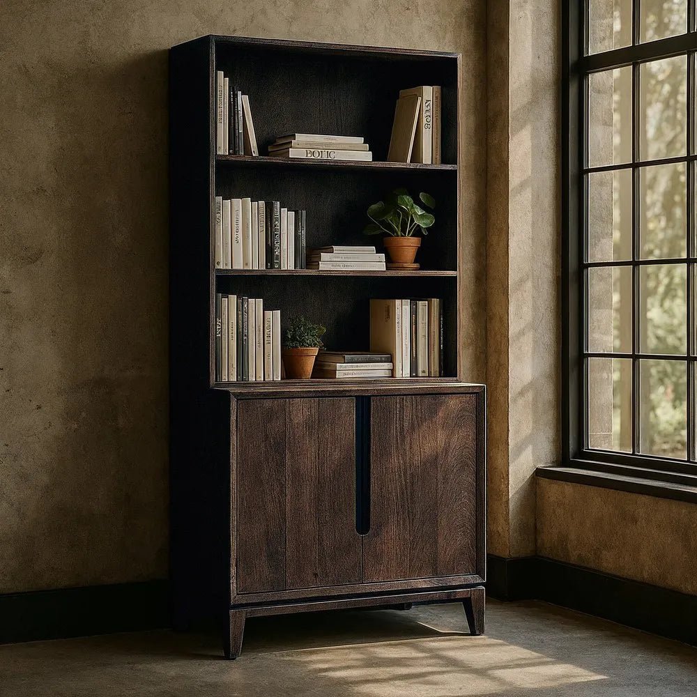Nilak Mango Bookcase - LUXONAS