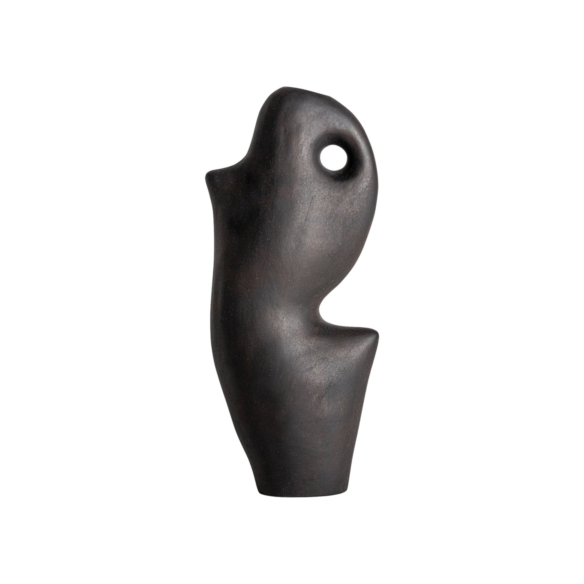 Noah Vase - Elegant Black Ceramic Design for Sophisticated Decor - LUXONAS