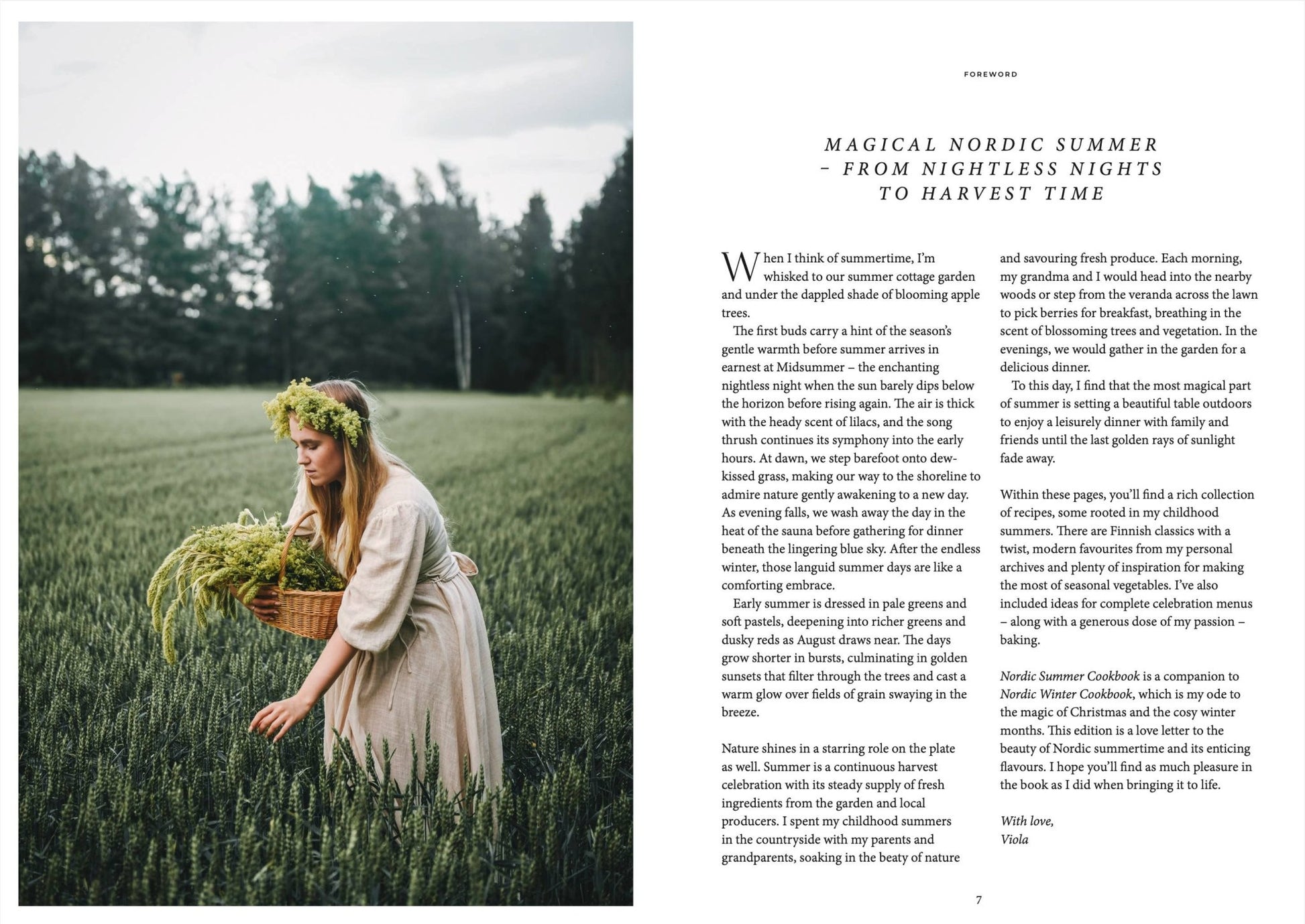 Nordic Summer Cookbook - LUXONAS