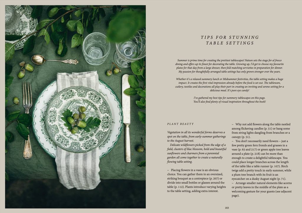 Nordic Summer Cookbook - LUXONAS