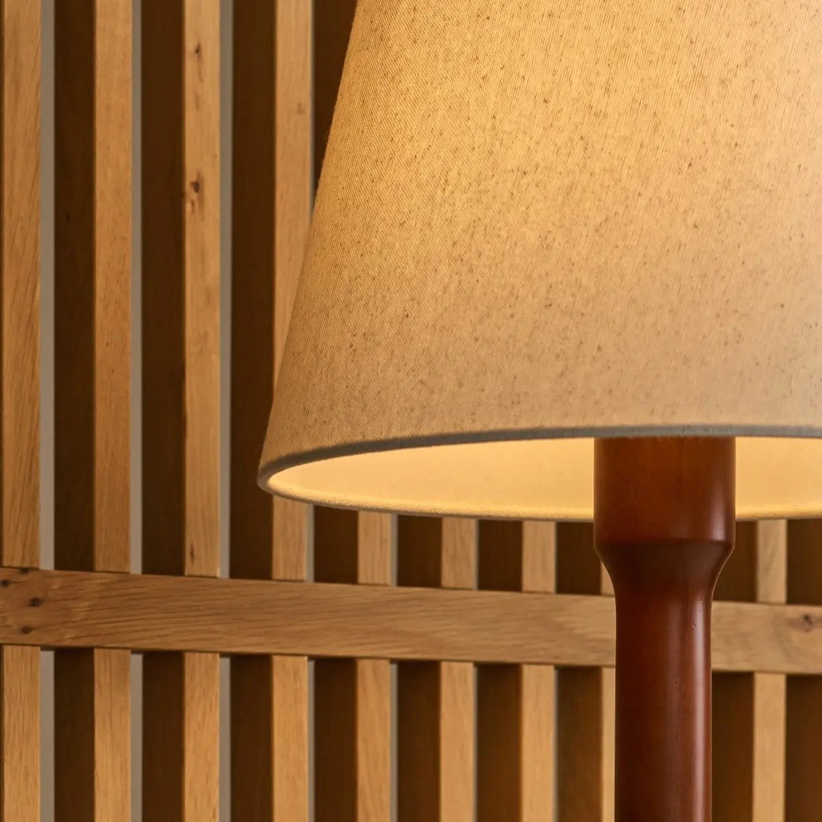 Nova Chestnut Brown Wooden Lamp | Stylish Lighting - LUXONAS HOME