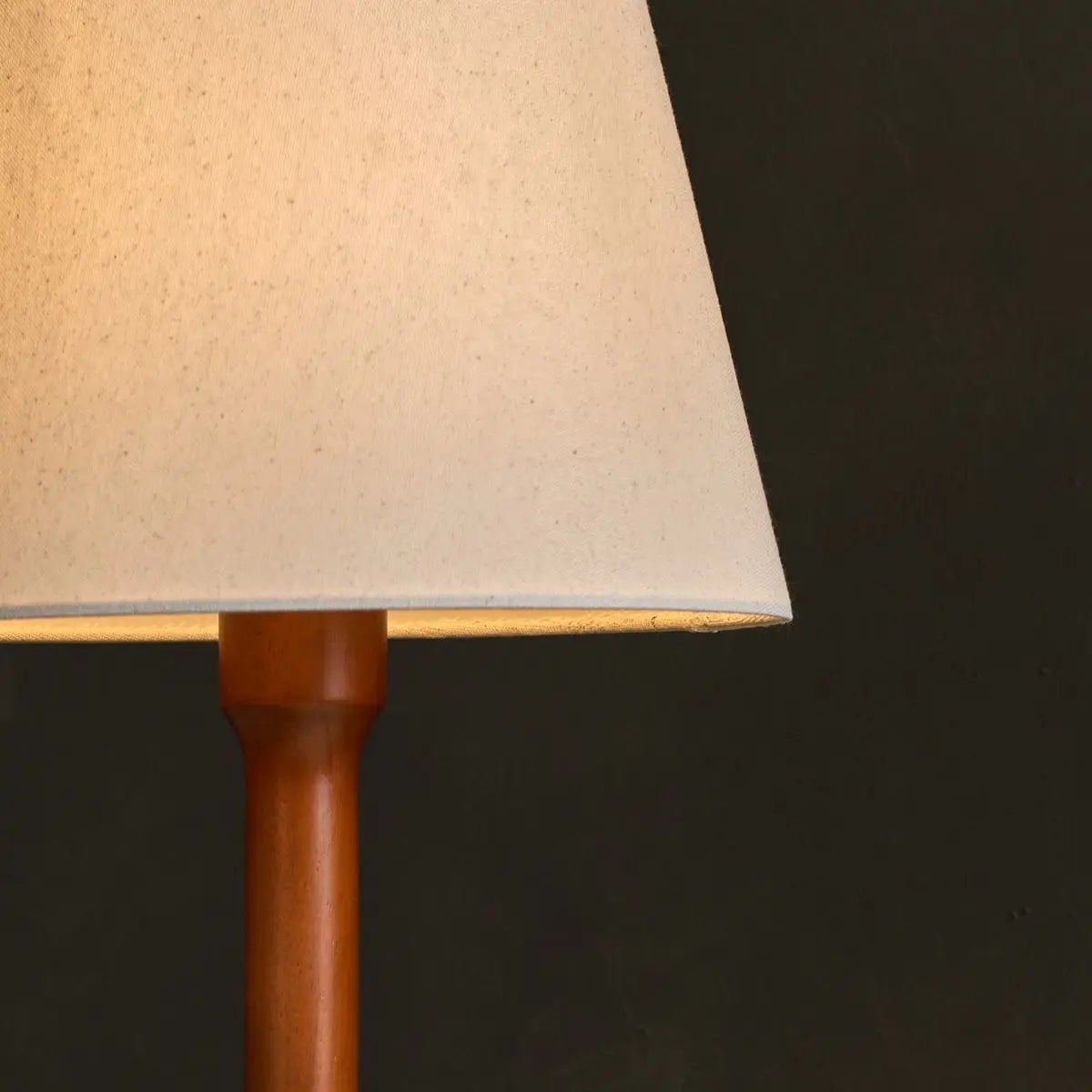 Nova Chestnut Brown Wooden Lamp | Stylish Lighting - LUXONAS HOME