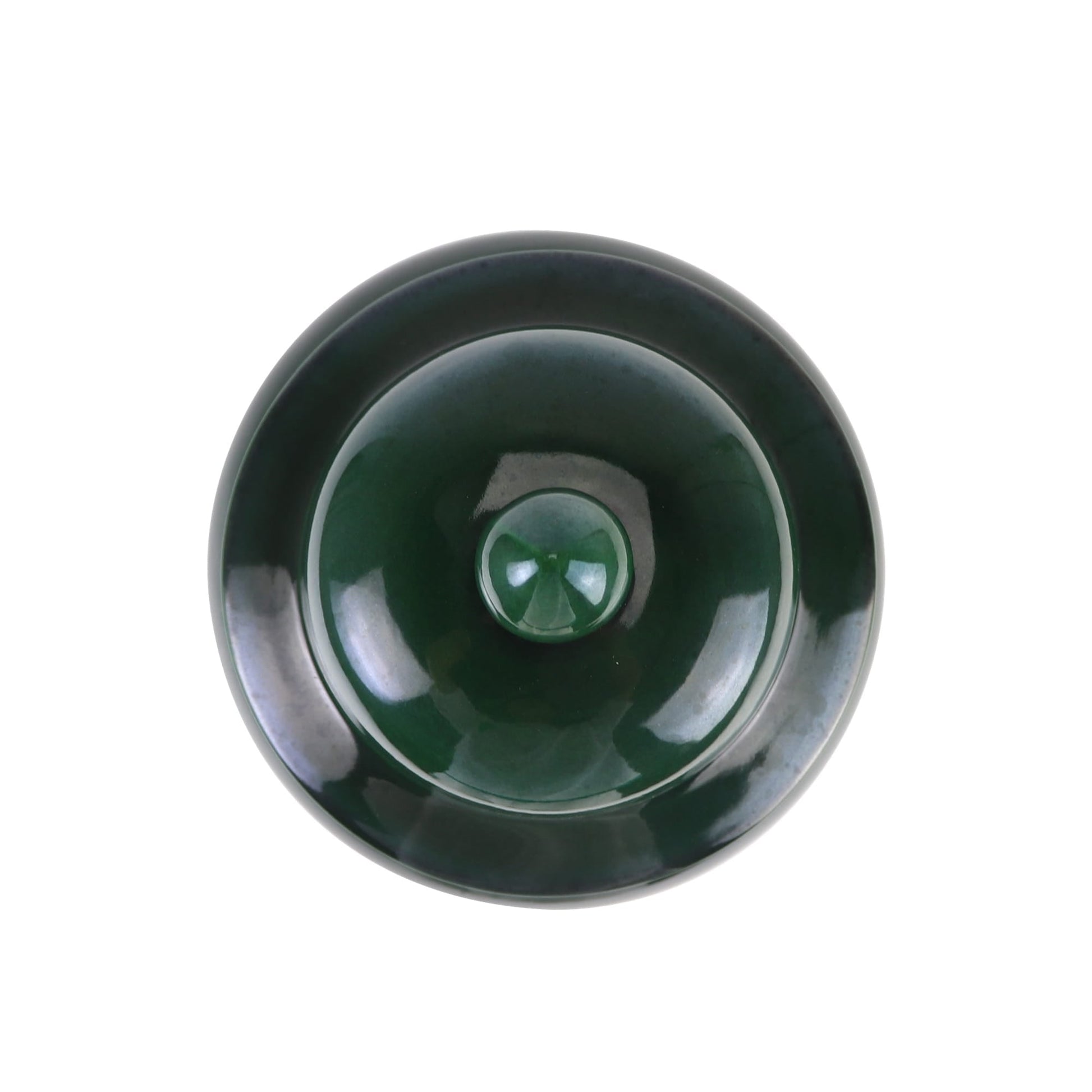 Olive Green Large Ginger Jar - LUXONAS