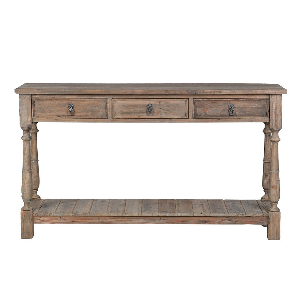 Olympia 3 Drawer Console Table - LUXONAS
