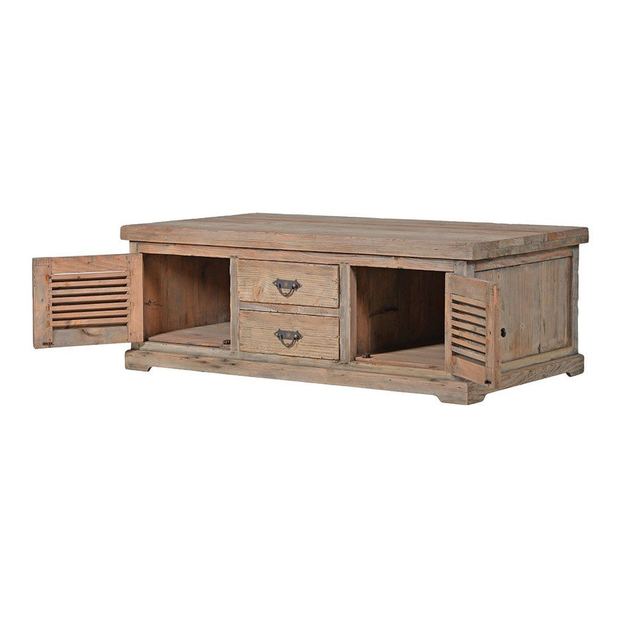 Olympia Louvred Door Coffee Table