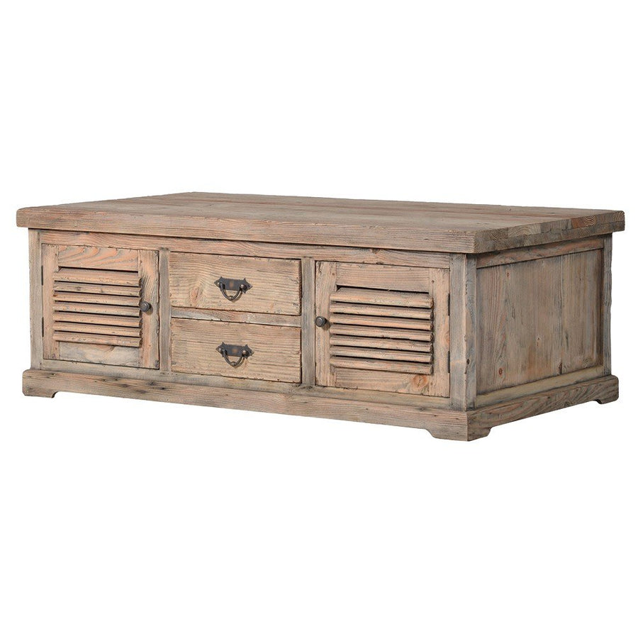 Olympia Louvred Door Coffee Table