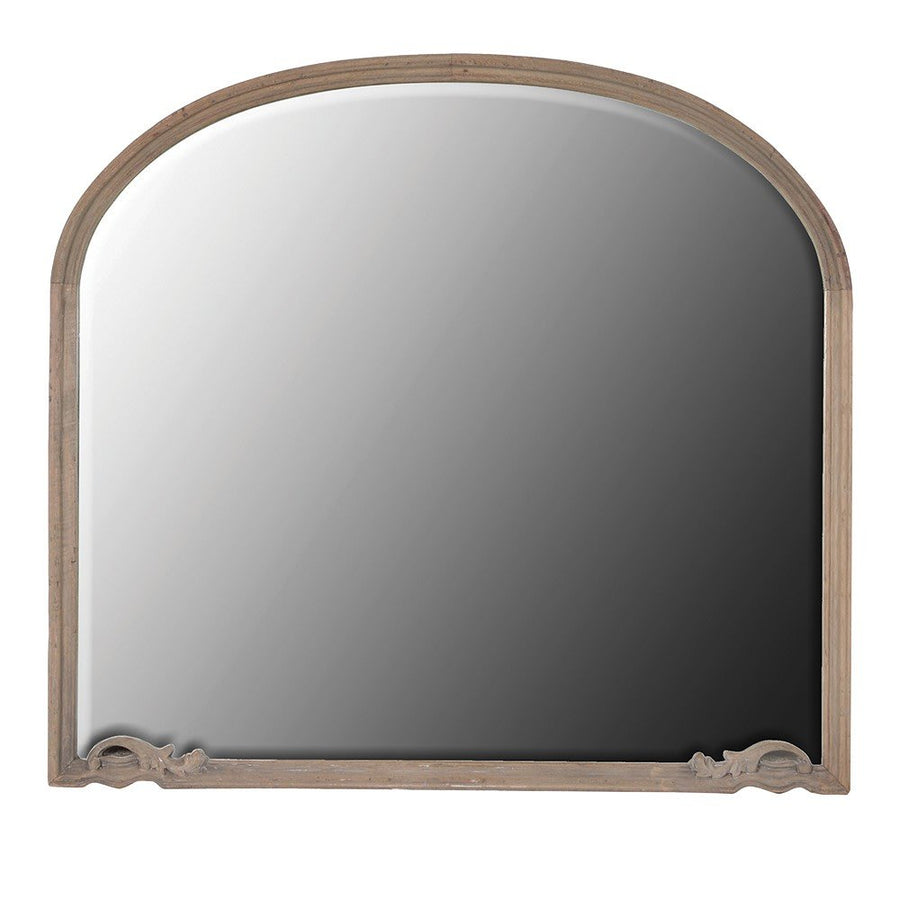 Olympia Reclaimed Arch Top Overmantle Mirror