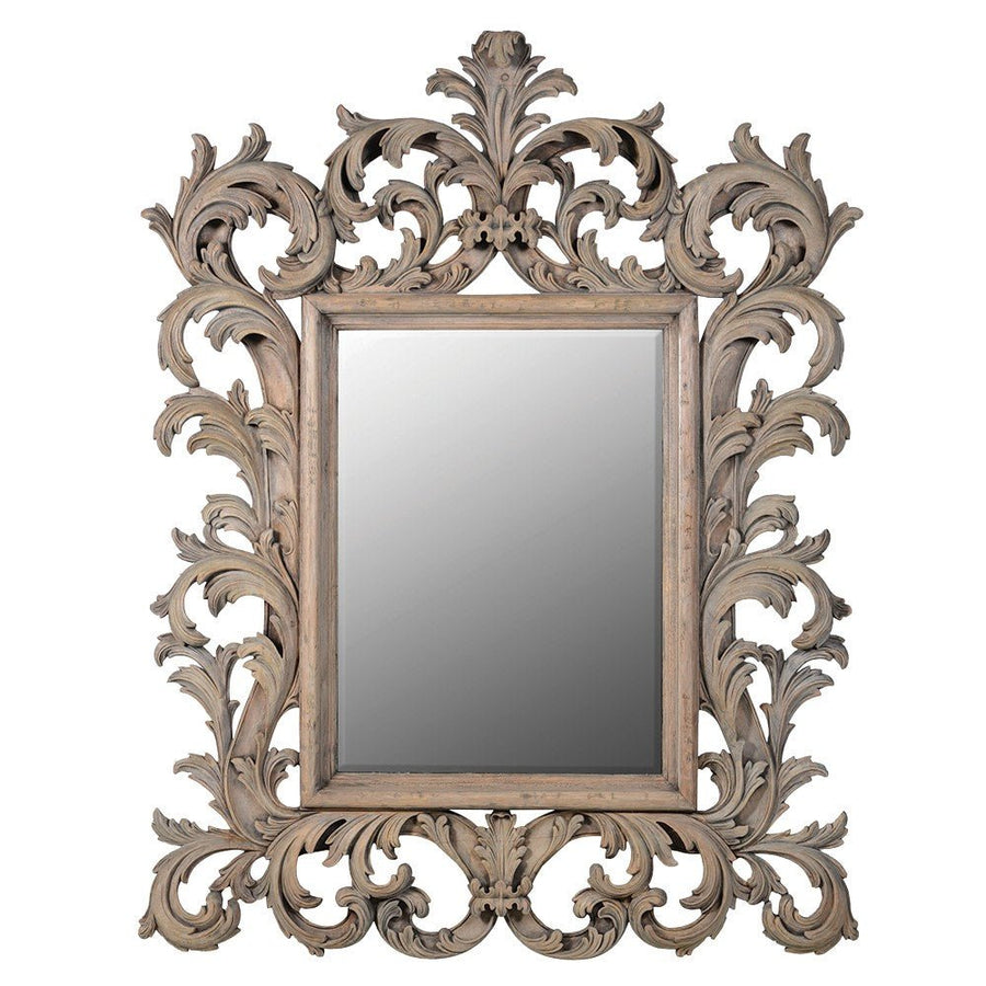 Olympia Reclaimed Carved Mirror