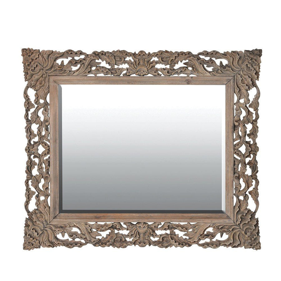 Olympia Reclaimed Carved Mirror