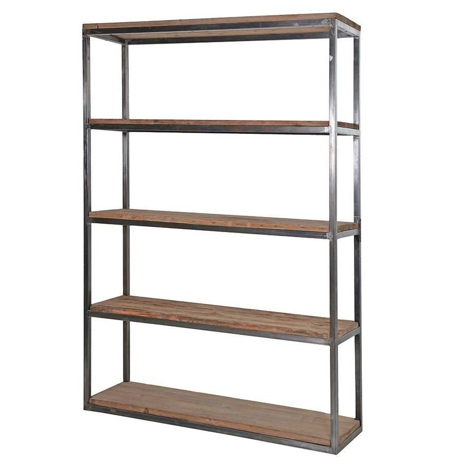 Olympia Reclaimed Medium Open 4 Shelf Unit