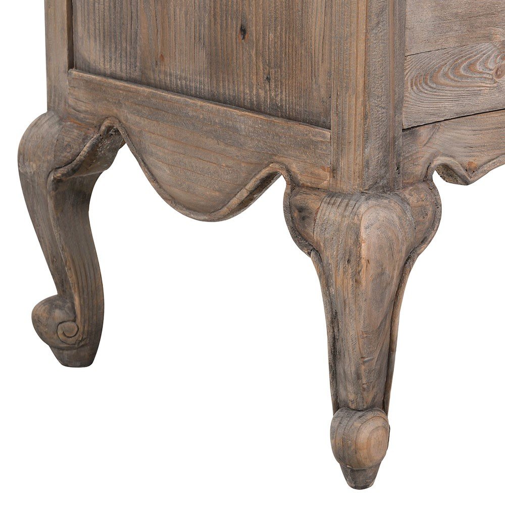 Olympia Reclaimed Pine 3 Drawer Chest - LUXONAS