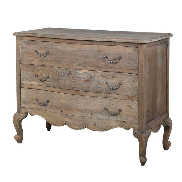 Olympia Reclaimed Pine 3 Drawer Chest