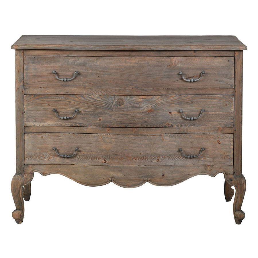 Olympia Reclaimed Pine 3 Drawer Chest