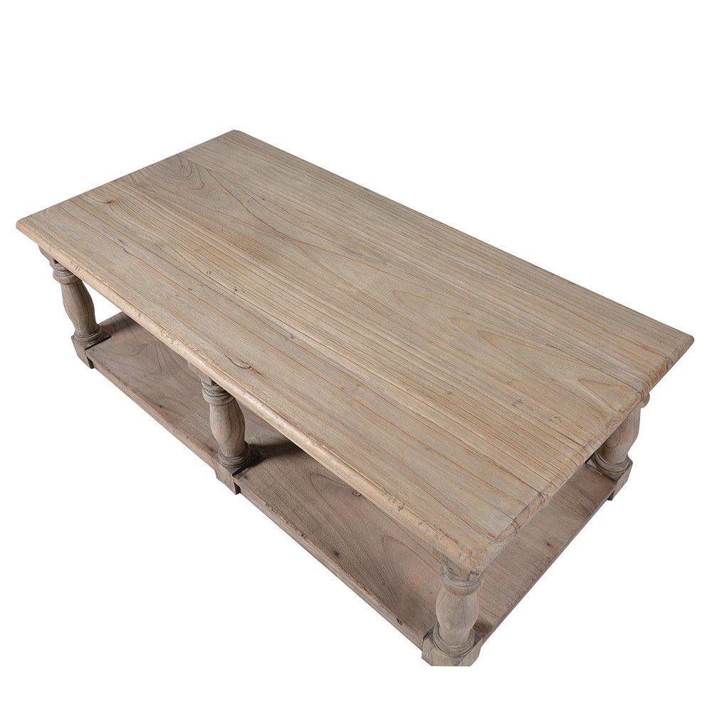Olympia Reclaimed Pine Coffee Table - LUXONAS