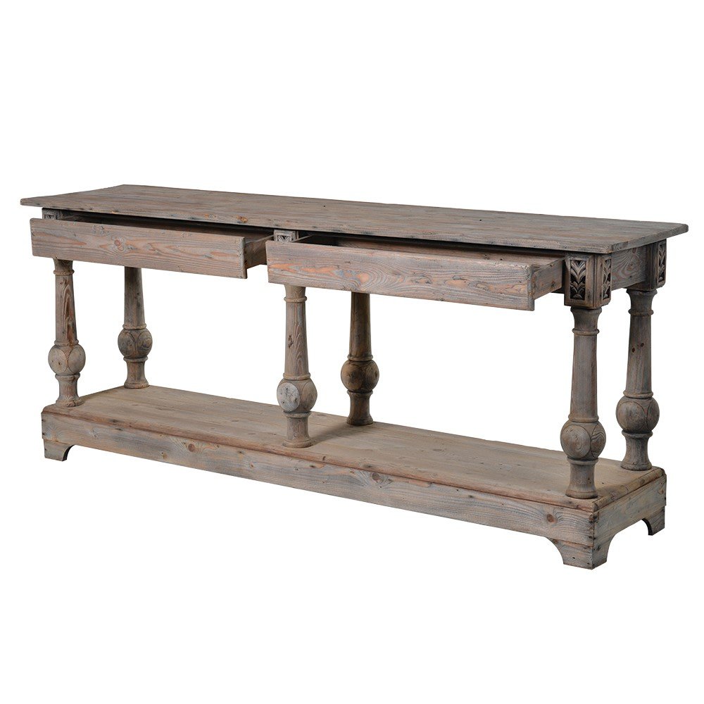 Olympia Reclaimed Pine Console - LUXONAS