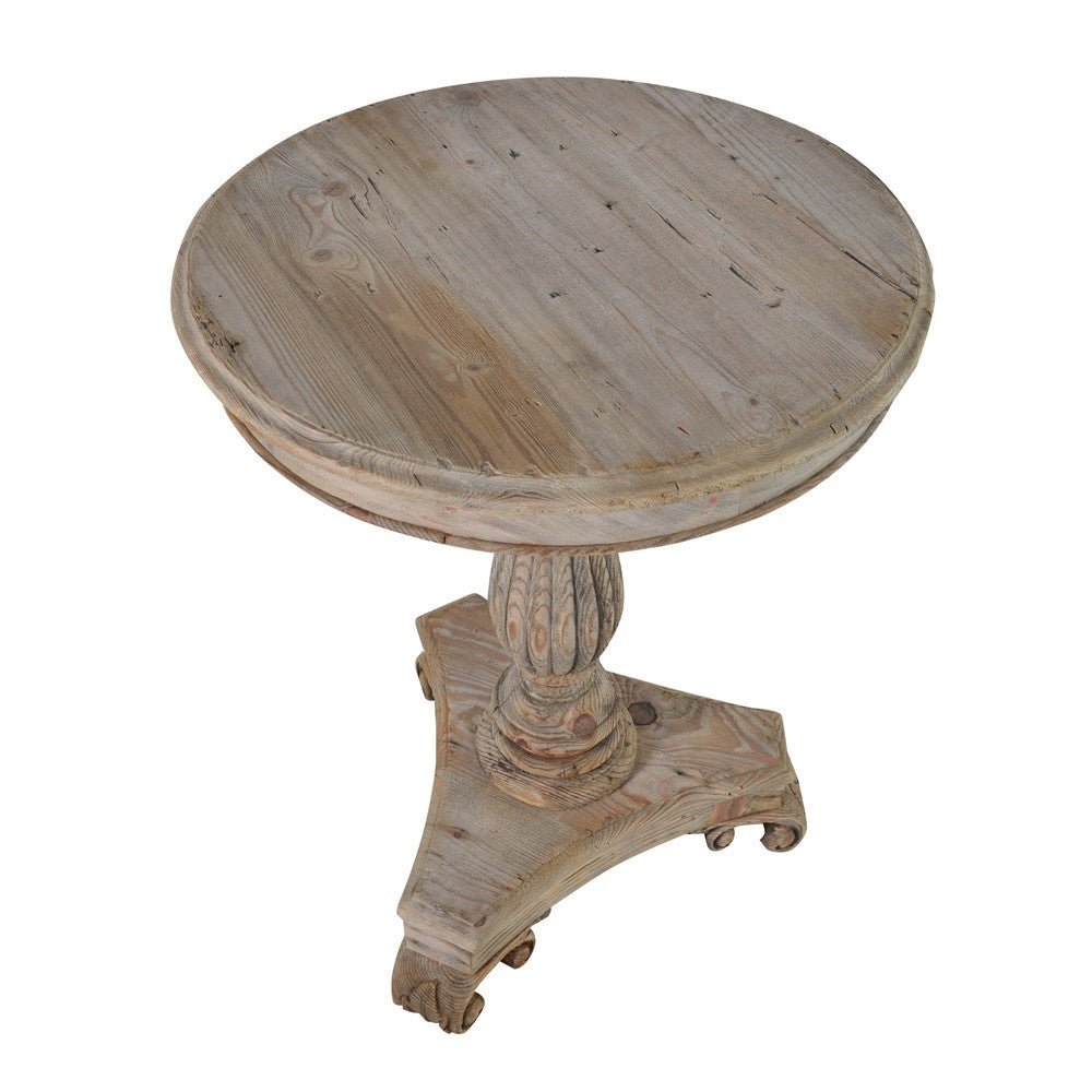 Olympia Reclaimed Pine Wine Table - LUXONAS