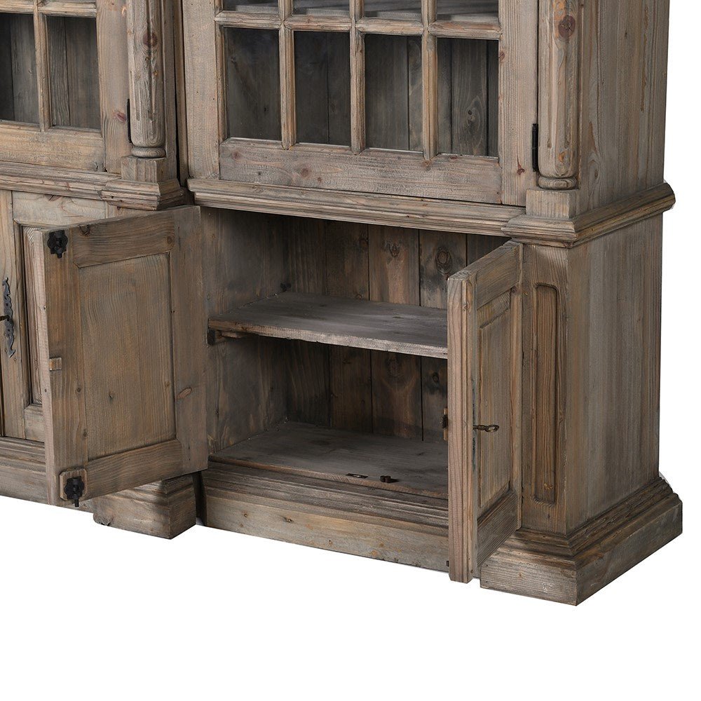 Olympia Reclaimed Triple Bookcase - LUXONAS