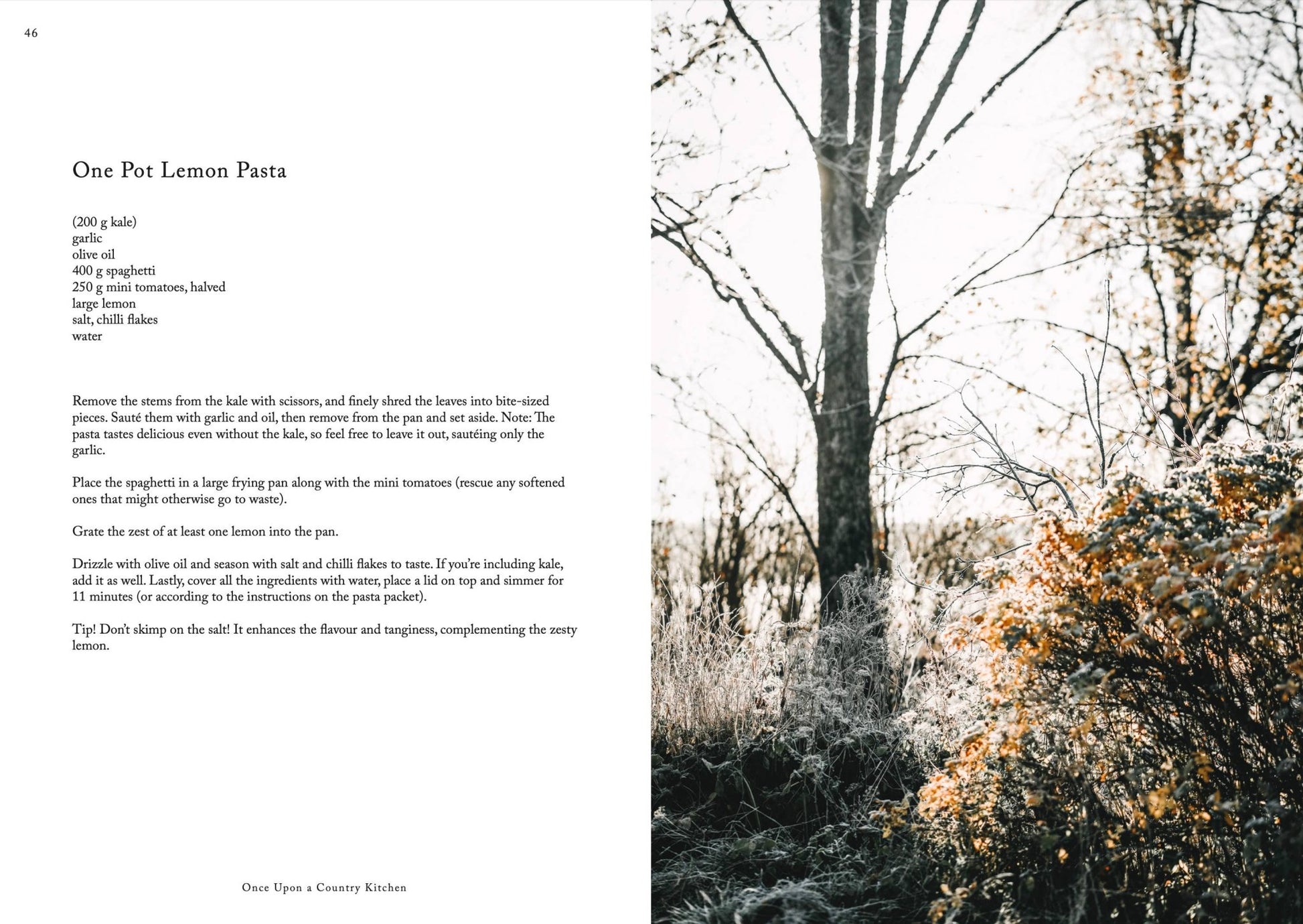 Once Upon a Country Kitchen Book - LUXONAS