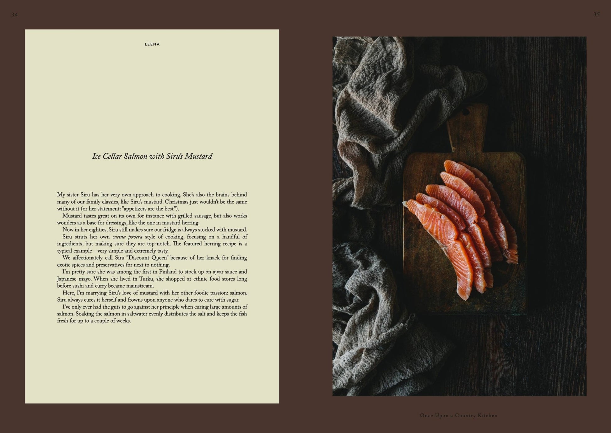 Once Upon a Country Kitchen Book - LUXONAS