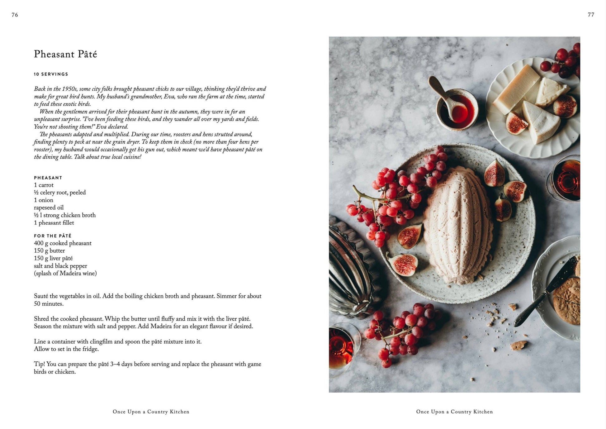 Once Upon a Country Kitchen Book - LUXONAS