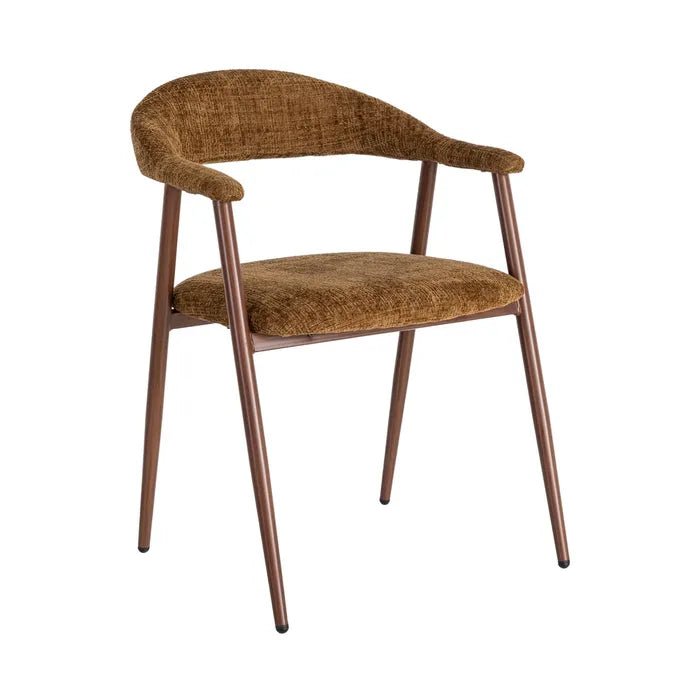 Onda Brown Fabric Chair