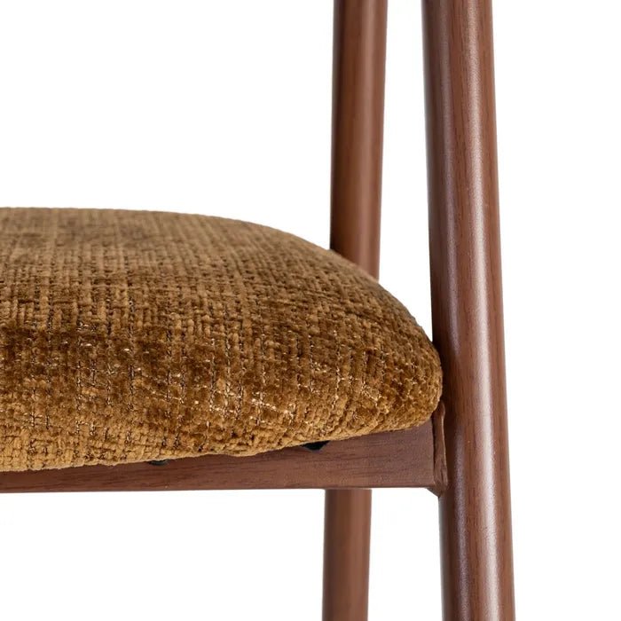 Onda Brown Fabric Chair