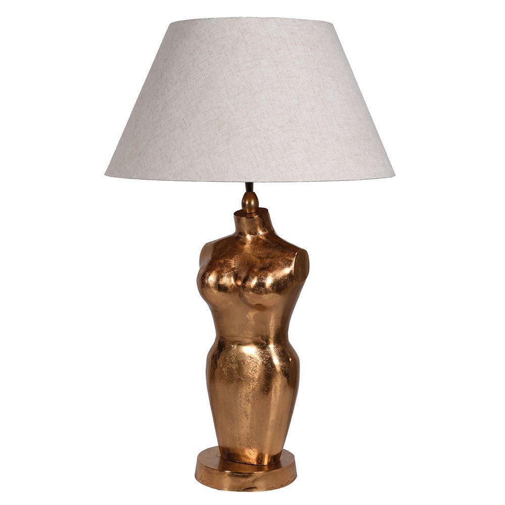 Opulent Gold Body Table Lamp - LUXONAS