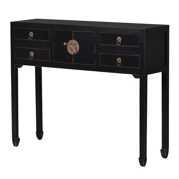 Oriental Black Hall Table