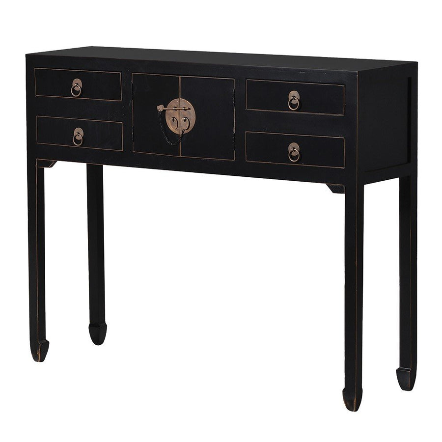 Oriental Black Hall Table