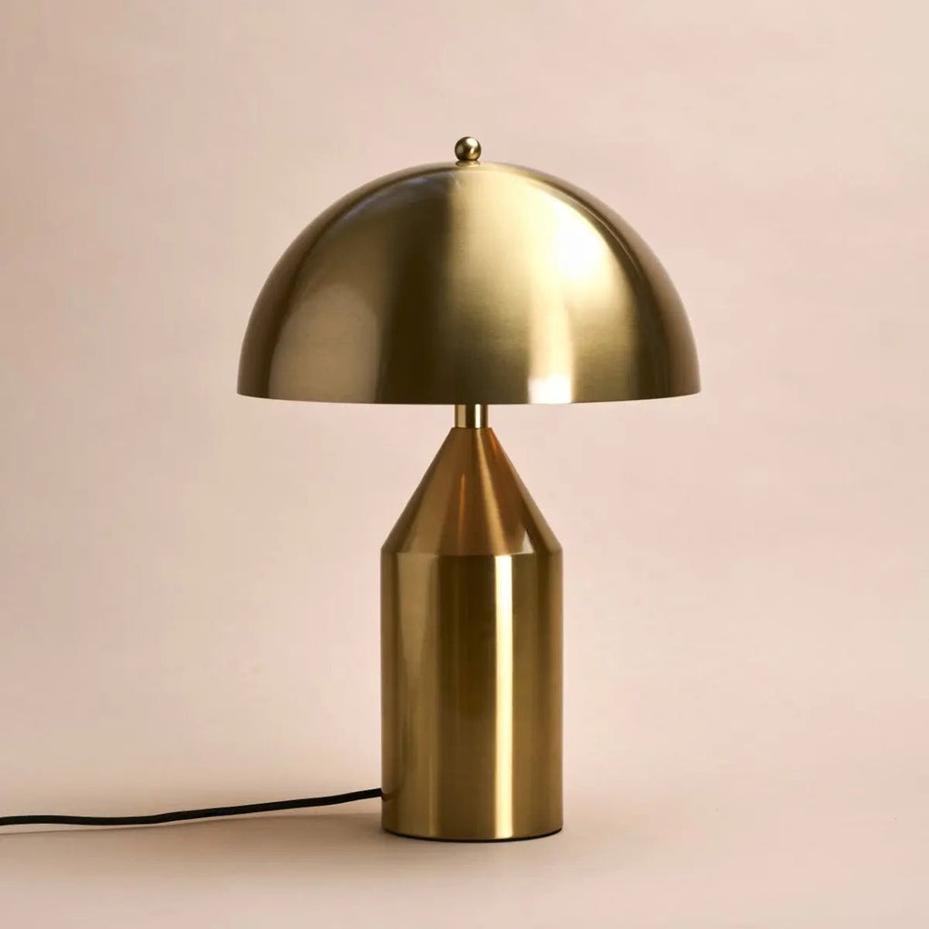 Otto Gold Dressoir Lamp – Stylish Metal Table Lamp for Any Room - LUXONAS HOME