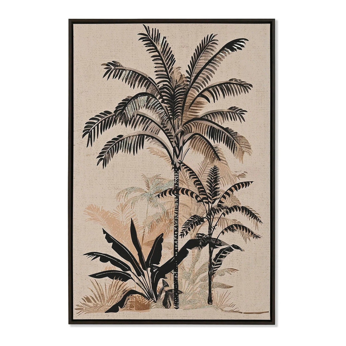 Palm Oasis Canvas Wall Art