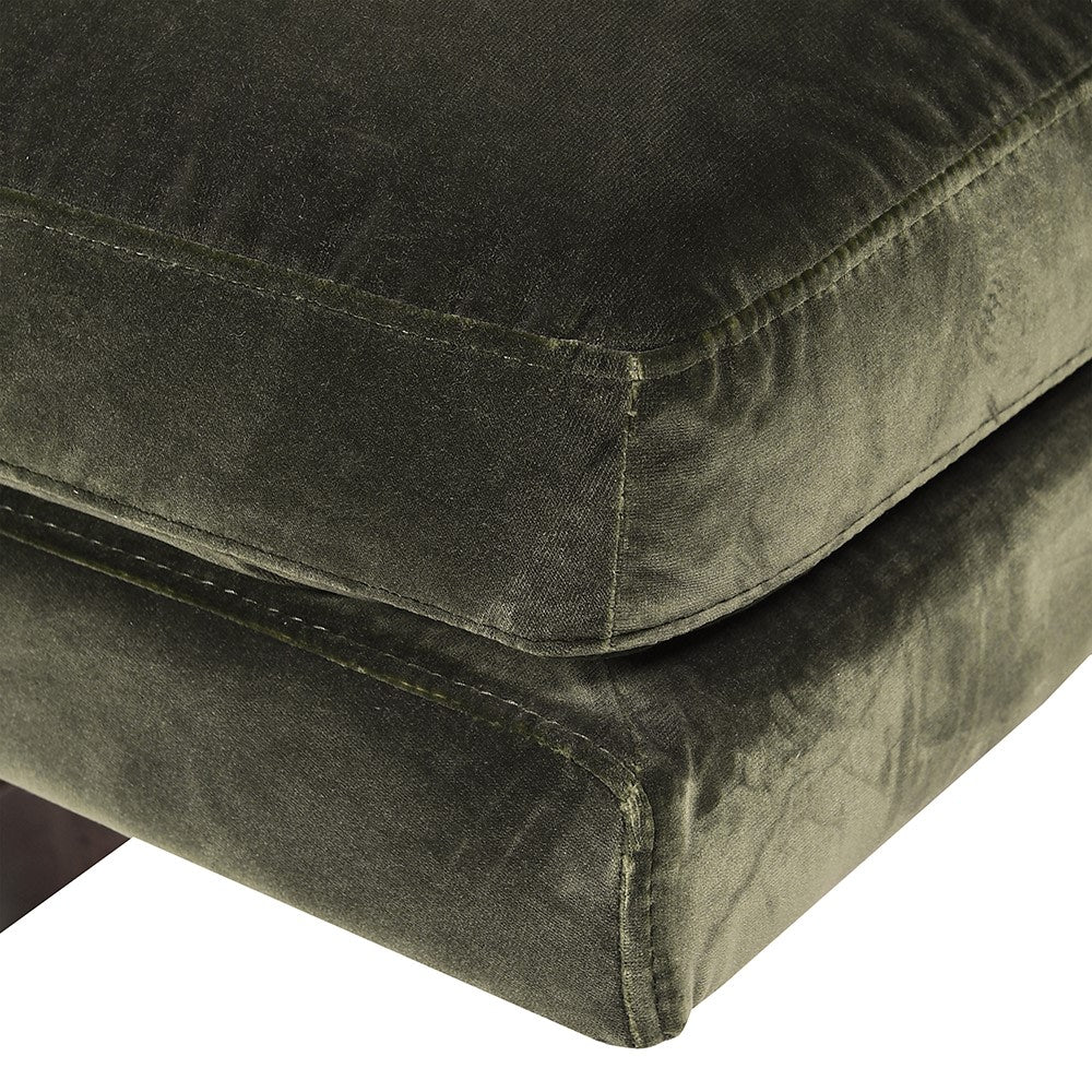 Parker Mid Century Chaise with Swivel Base - LUXONAS
