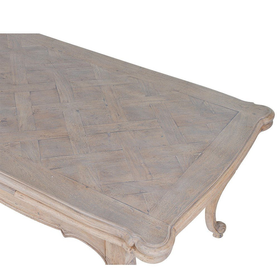 Paros Extending Dining Table - Elegant and Versatile Acacia Wood Design