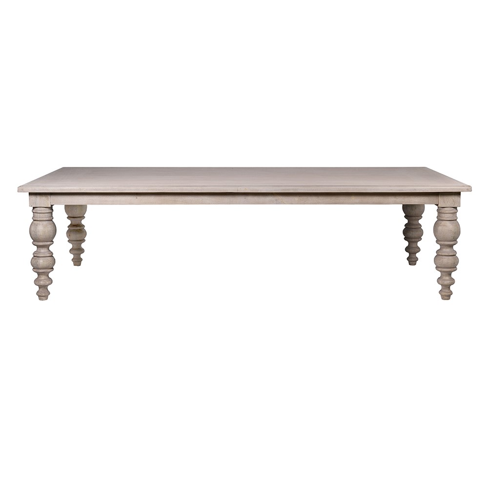 Paros Oversized Farmhouse Dining Table - LUXONAS