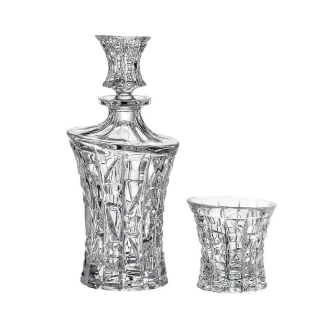 'Patriot' Crystal Decanter Set - LUXONAS
